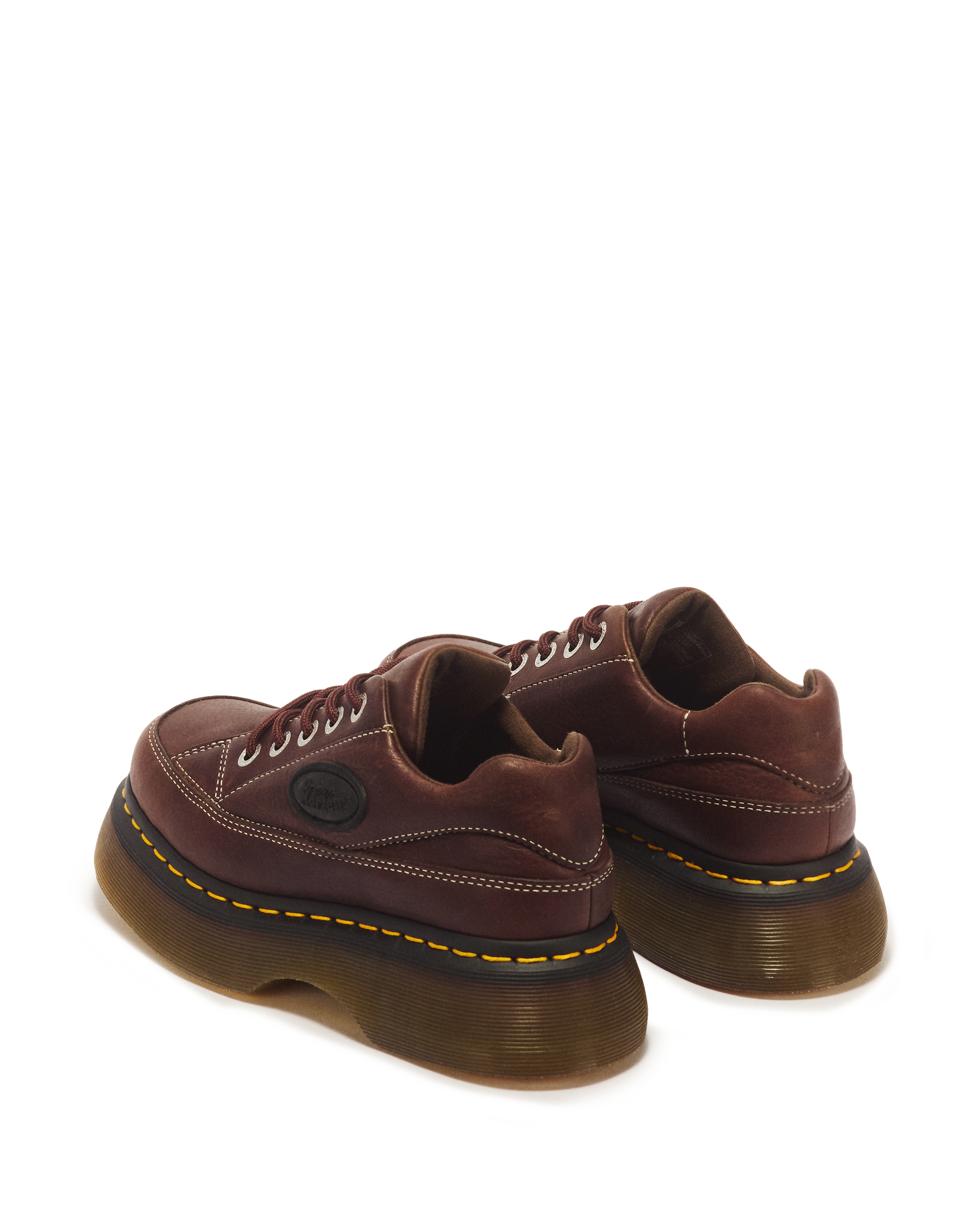Buzz 5-eye Grizzly leather shoes