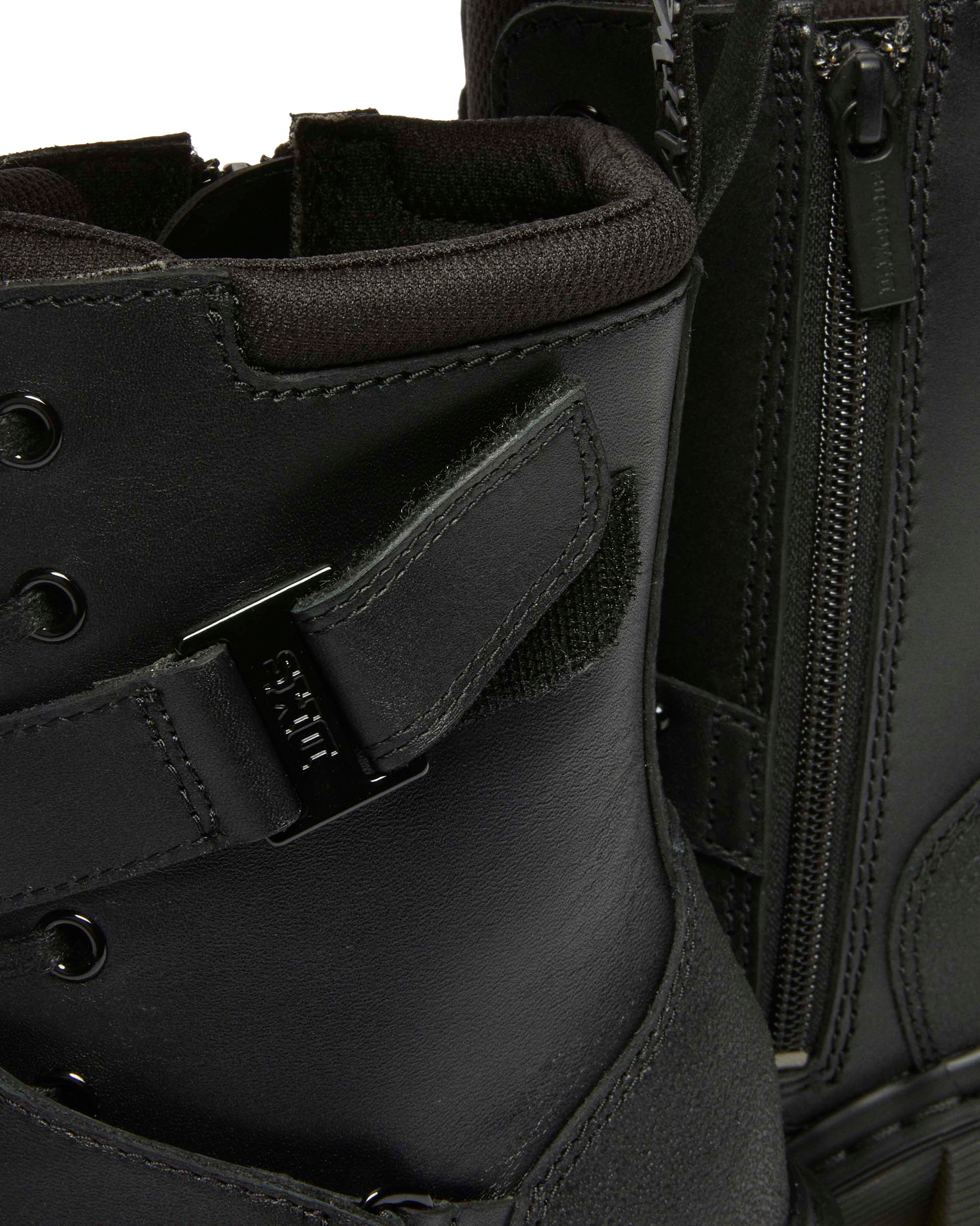 Chesney Tech Strap Eight Eye Heeled Boots