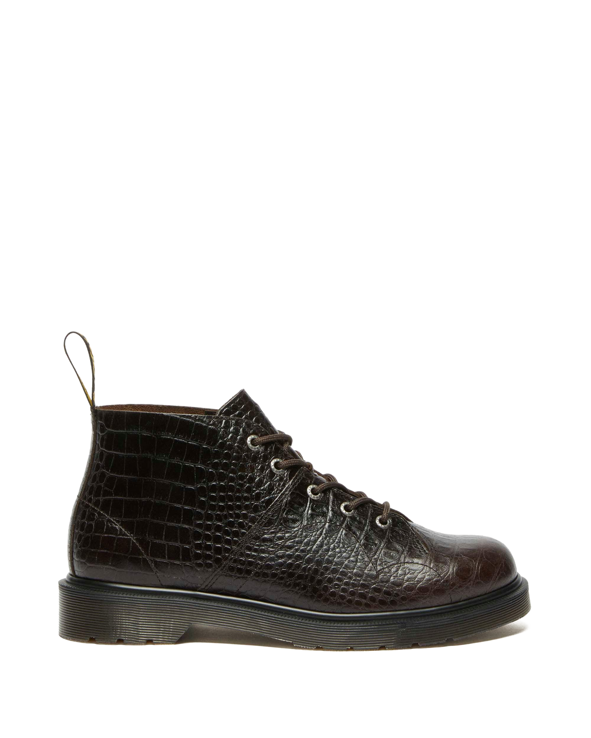 Church Crocodile Analine Leather Ankle Boots