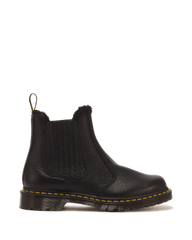 2976 LEONORE II FAUX FUR LINED SOFT LEATHER CHELSEA BOOTS