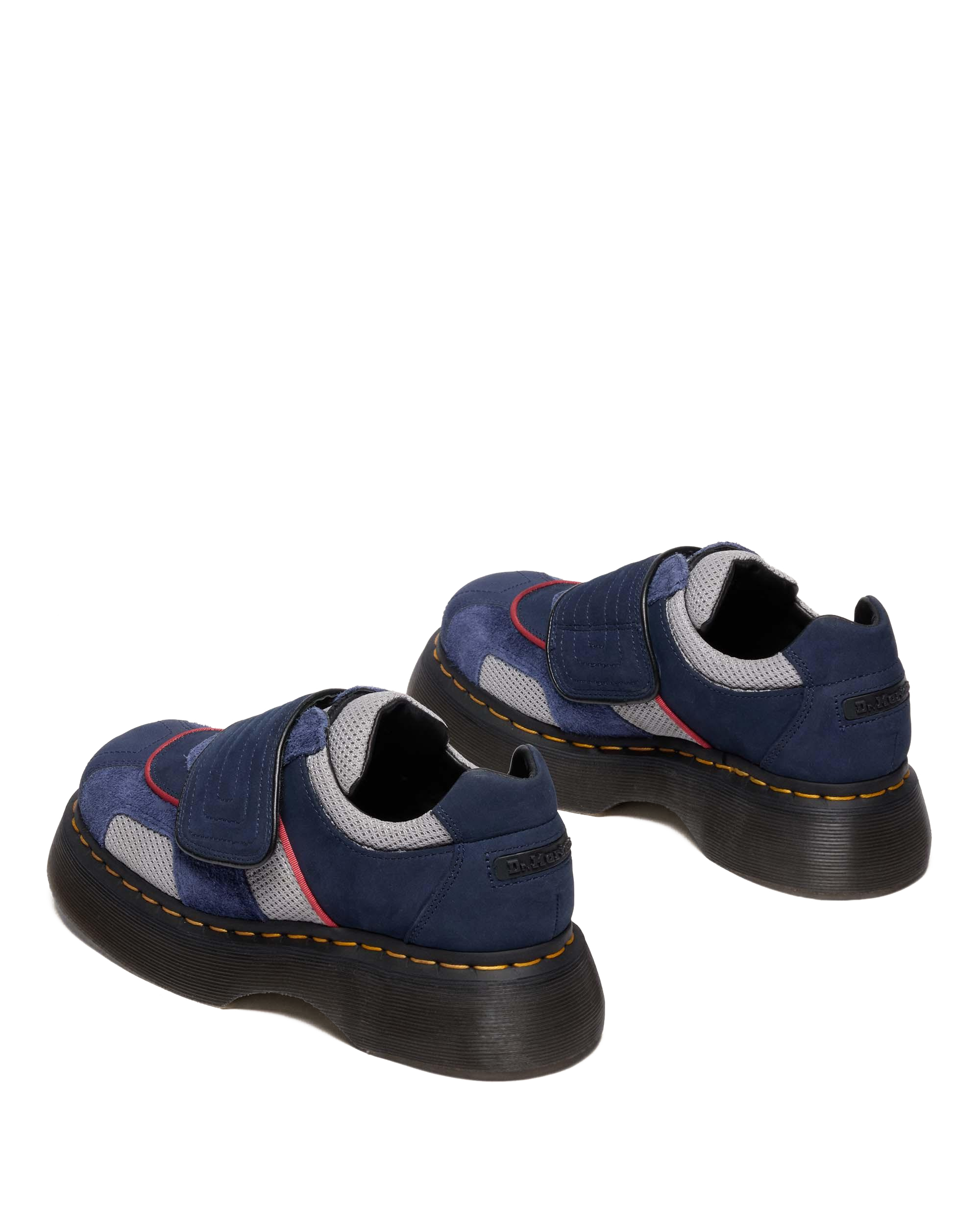 Buzz Strap Mixed Material Shoes