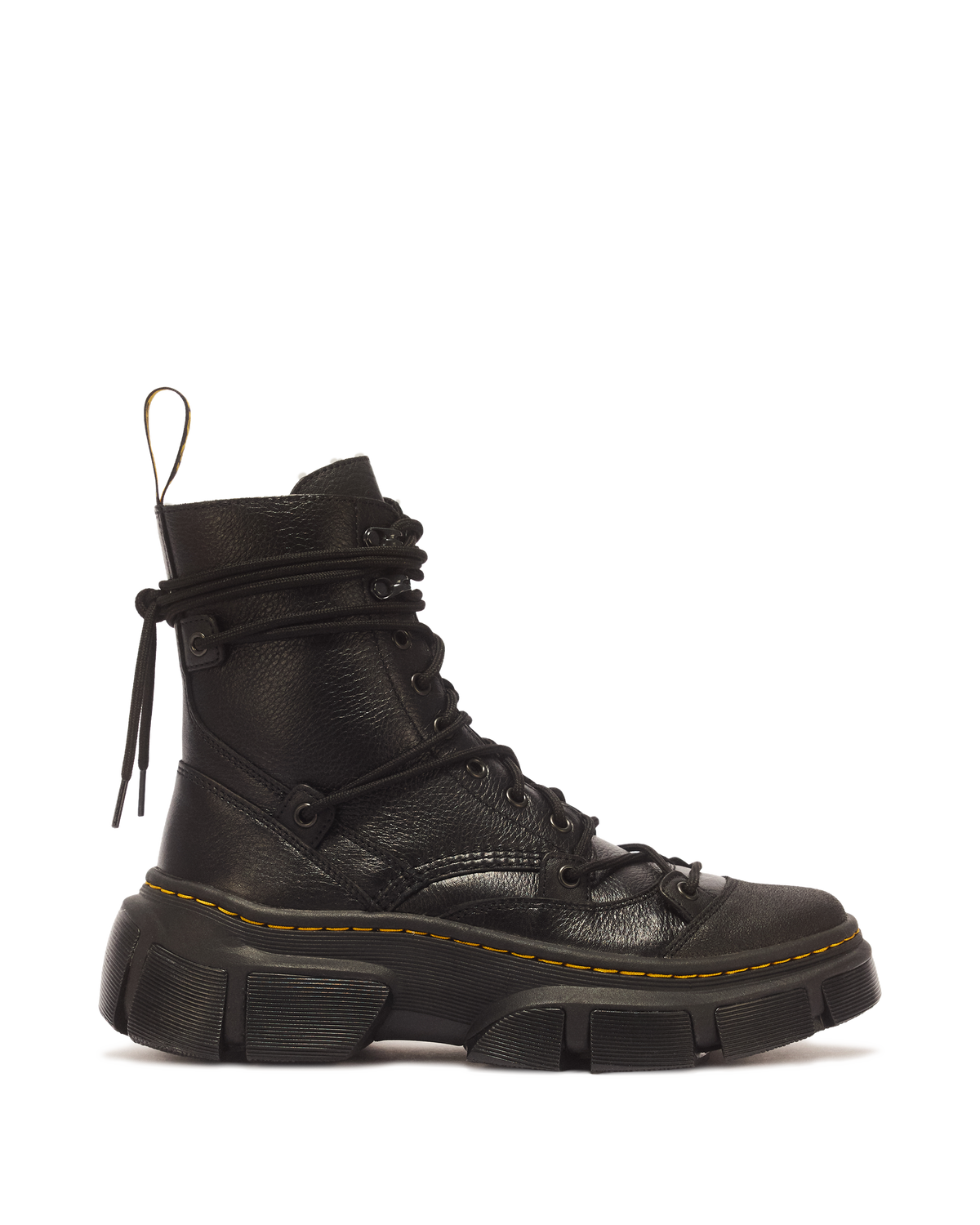 DMXL 8-eye leather boots