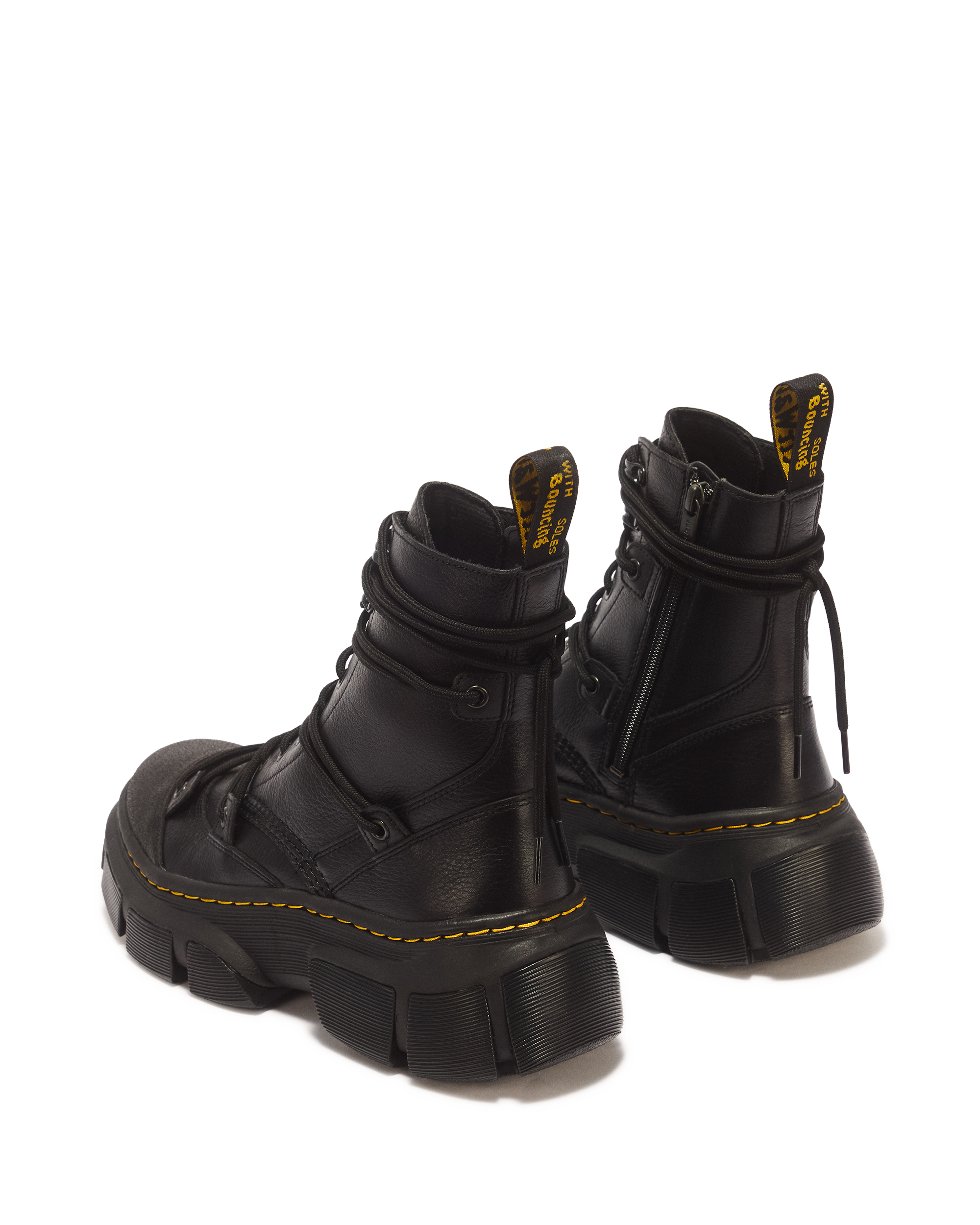 DMXL 8-eye leather boots