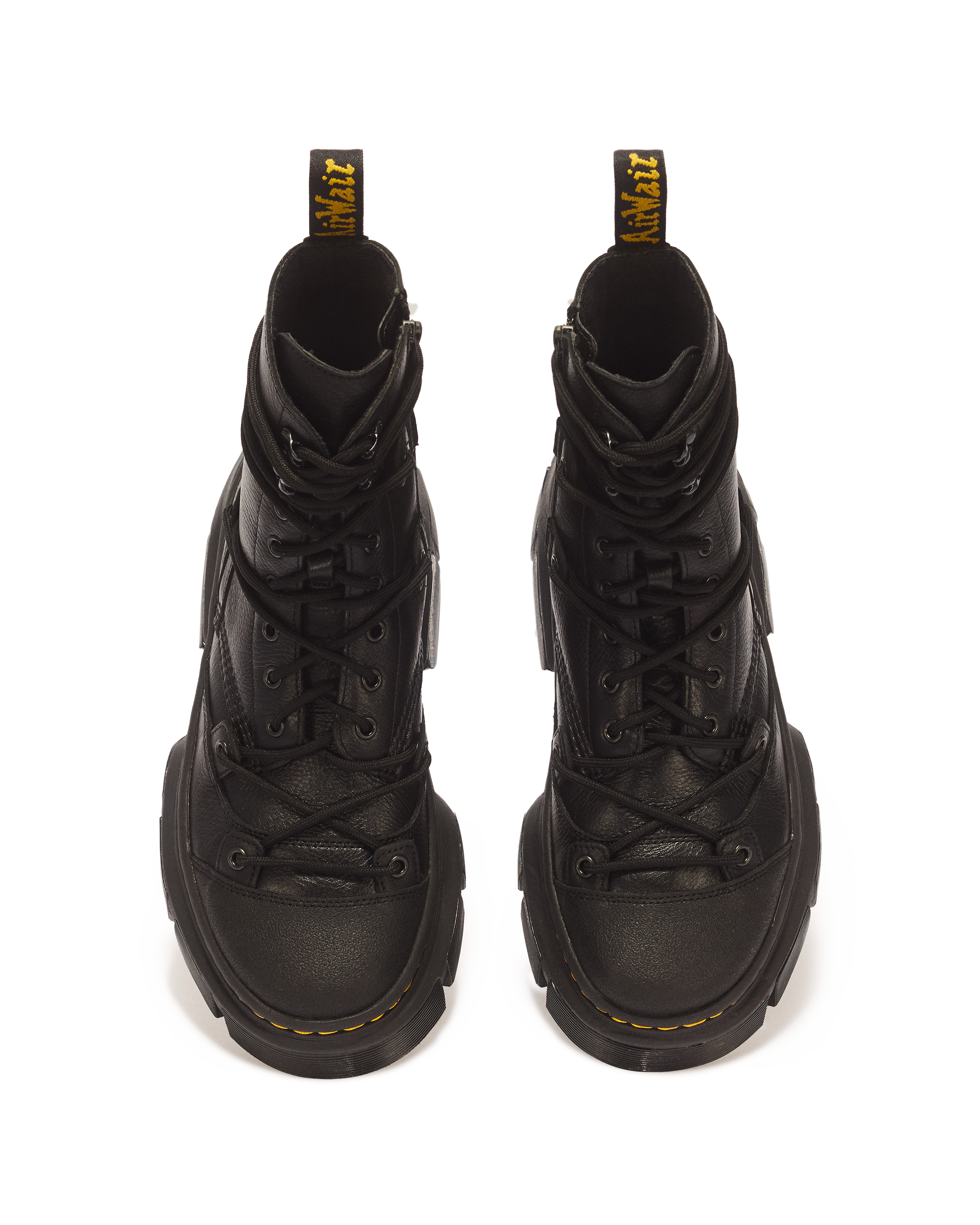 DMXL 8-eye leather boots