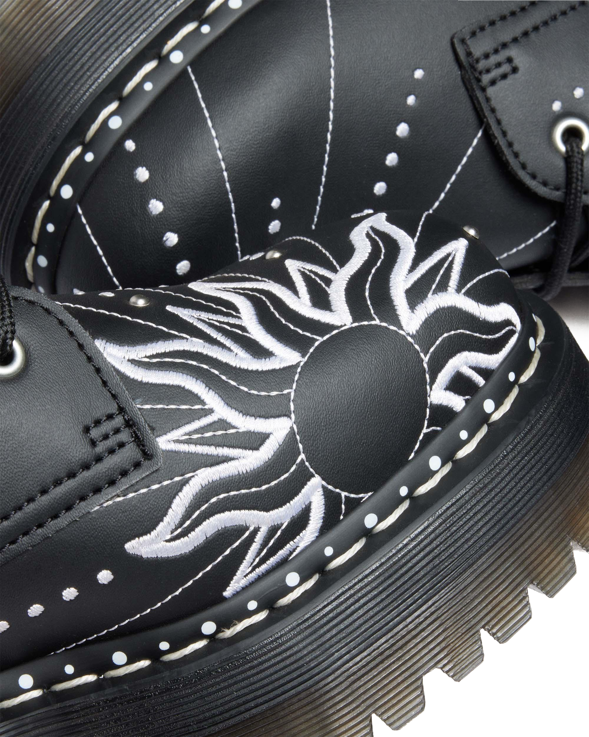 Jadon Hi Solar Flare Reclaimed Leather Platform Boots