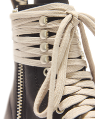 RICK OWENS STEEL TOE BOOTS