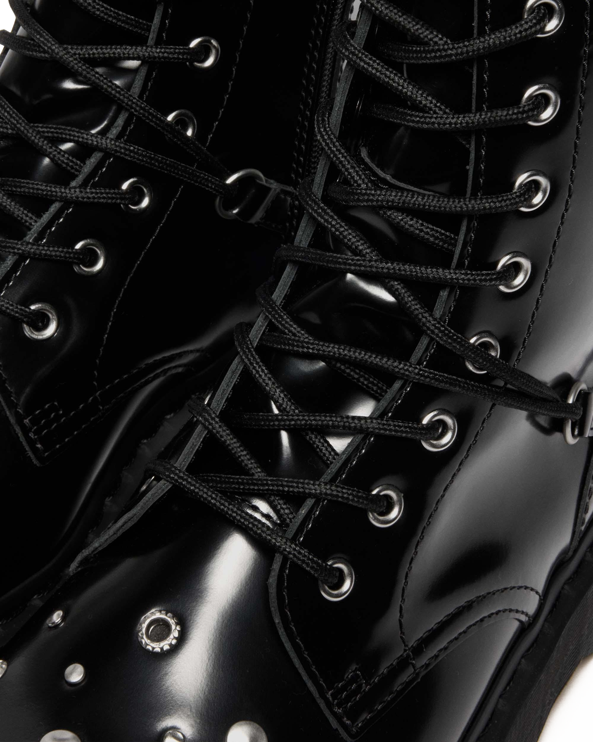 JADON HI STUDDED BUTTERO LEATHER PLATFORM BOOTS