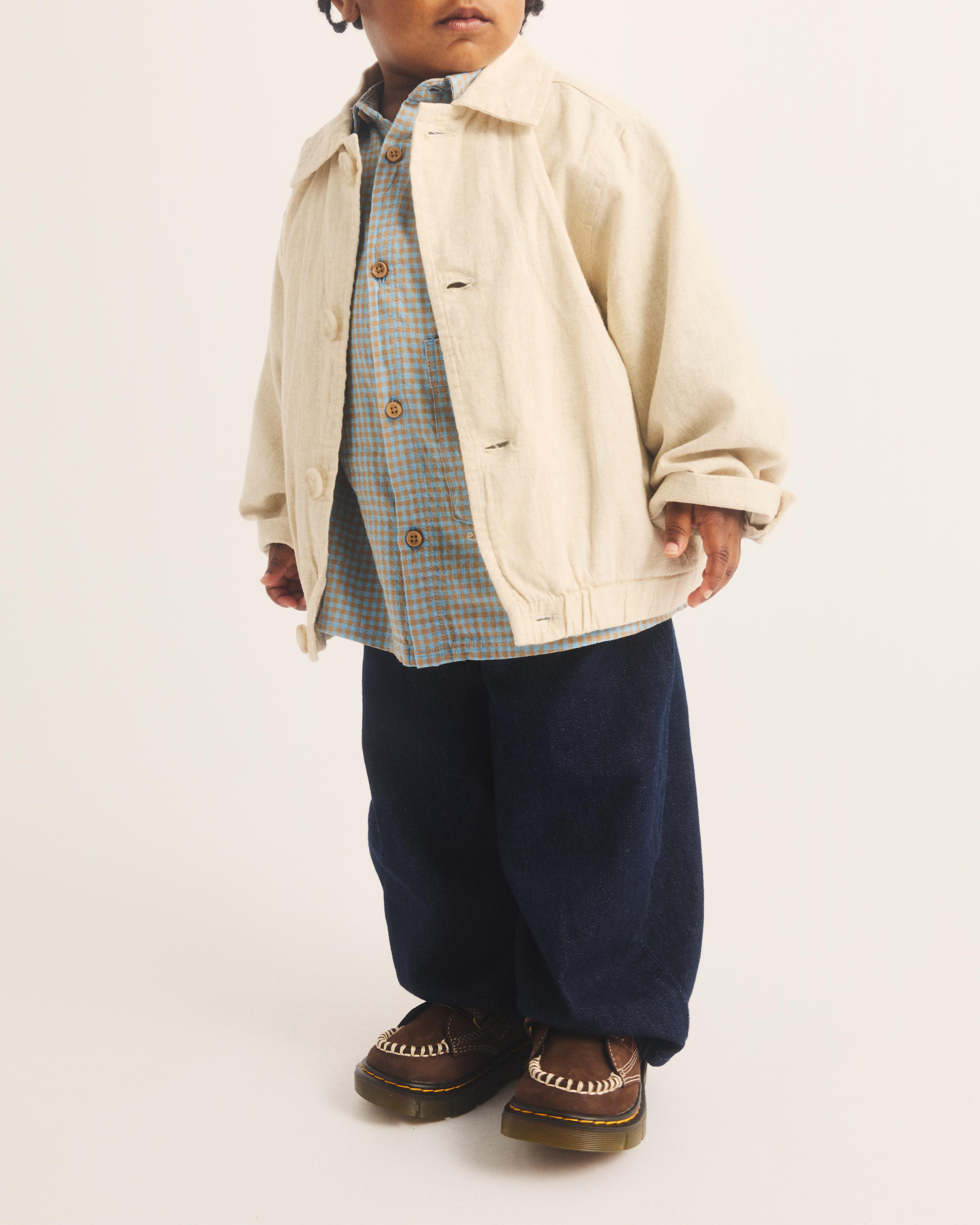 Toddler Raffe Strap Tumbled Nubuck Strap Shoes