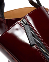 Rejena Lacquered Leather Boots