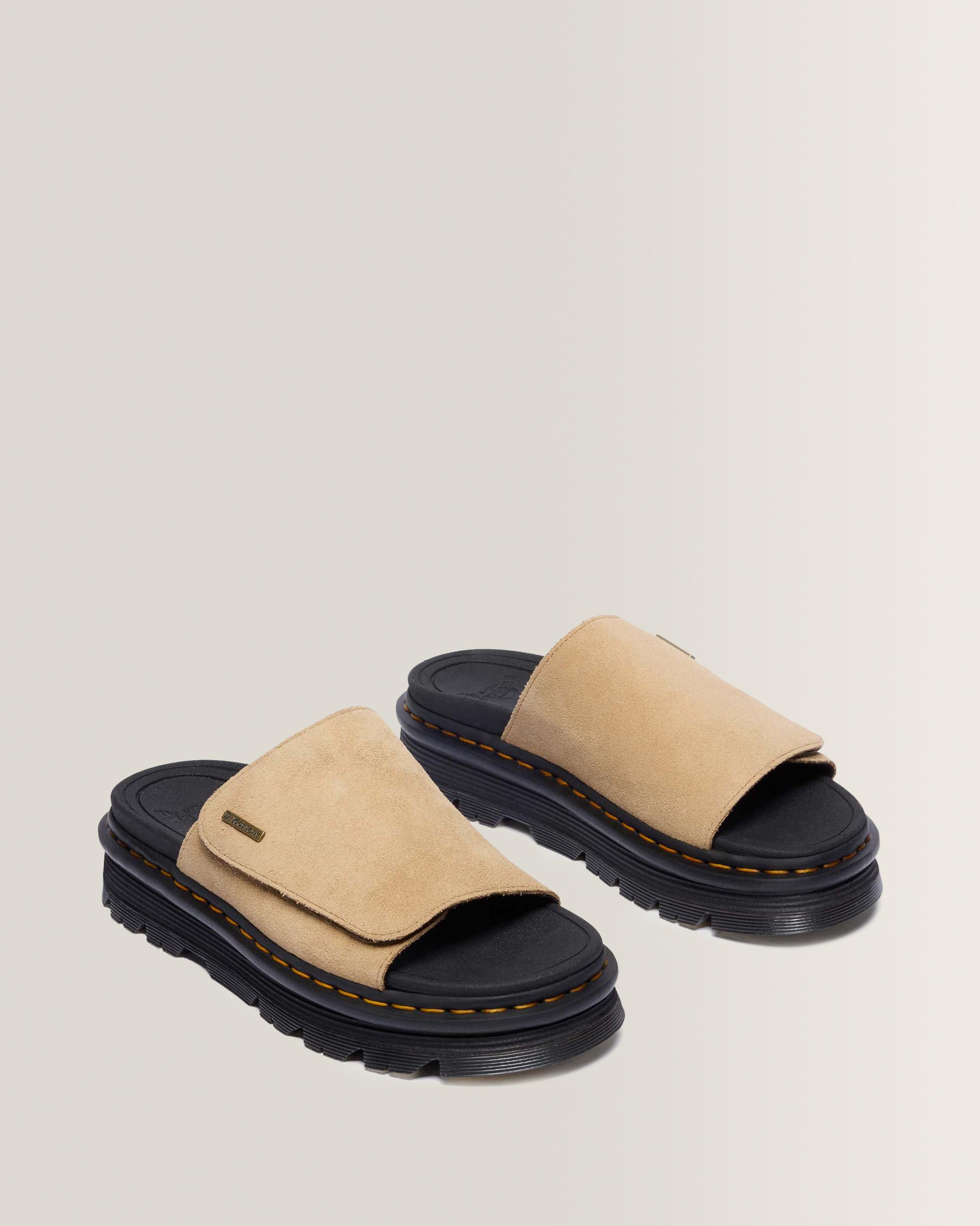 Zebzag Suede Platform Slides