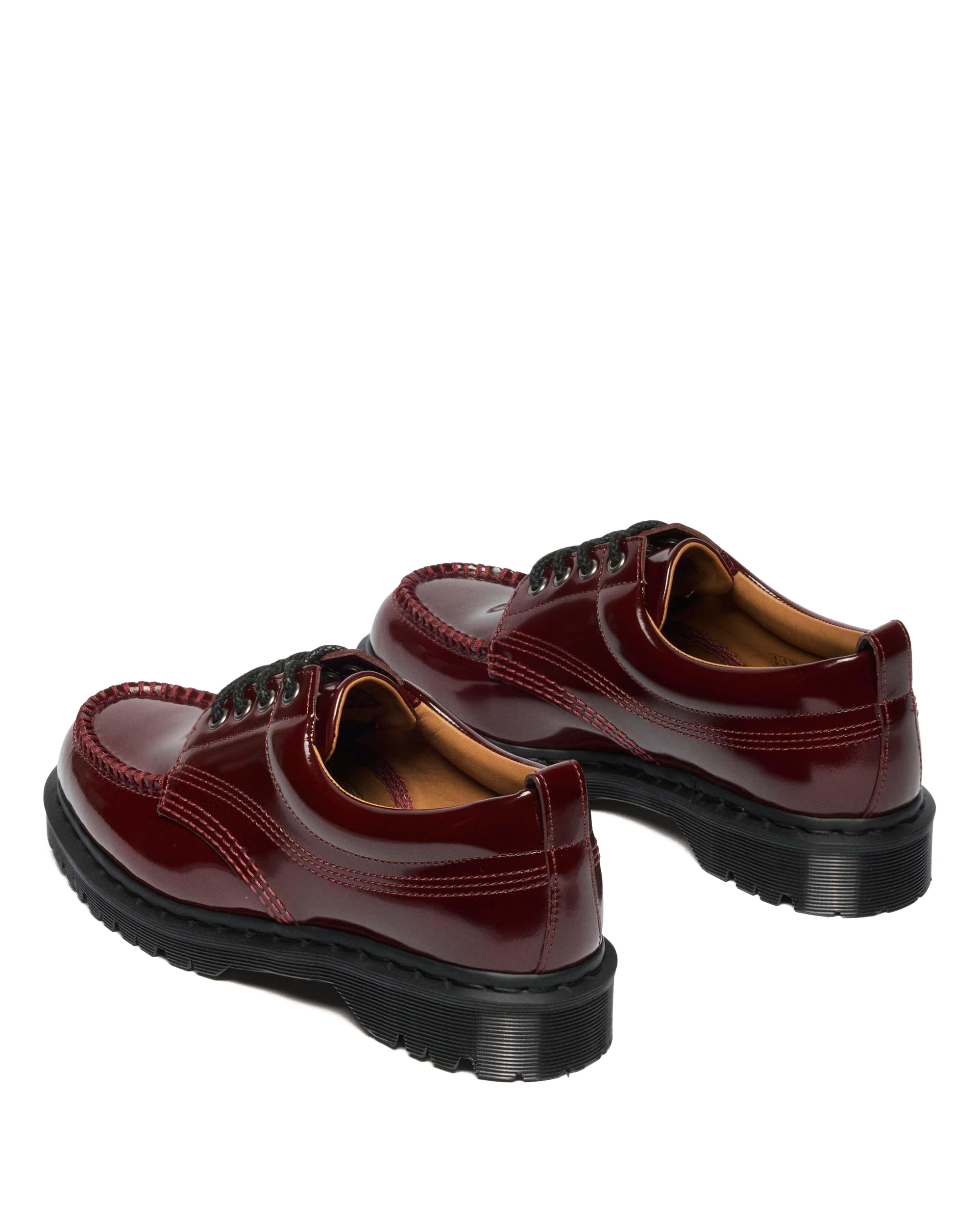 Lowell Lacquered Moc Toe Shoes