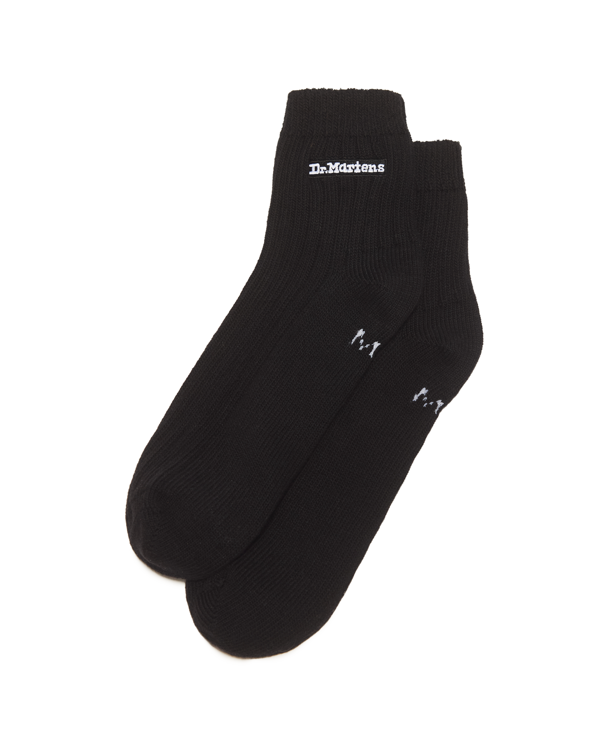 Short Athletic Logo Organic Cotton Blend Socks