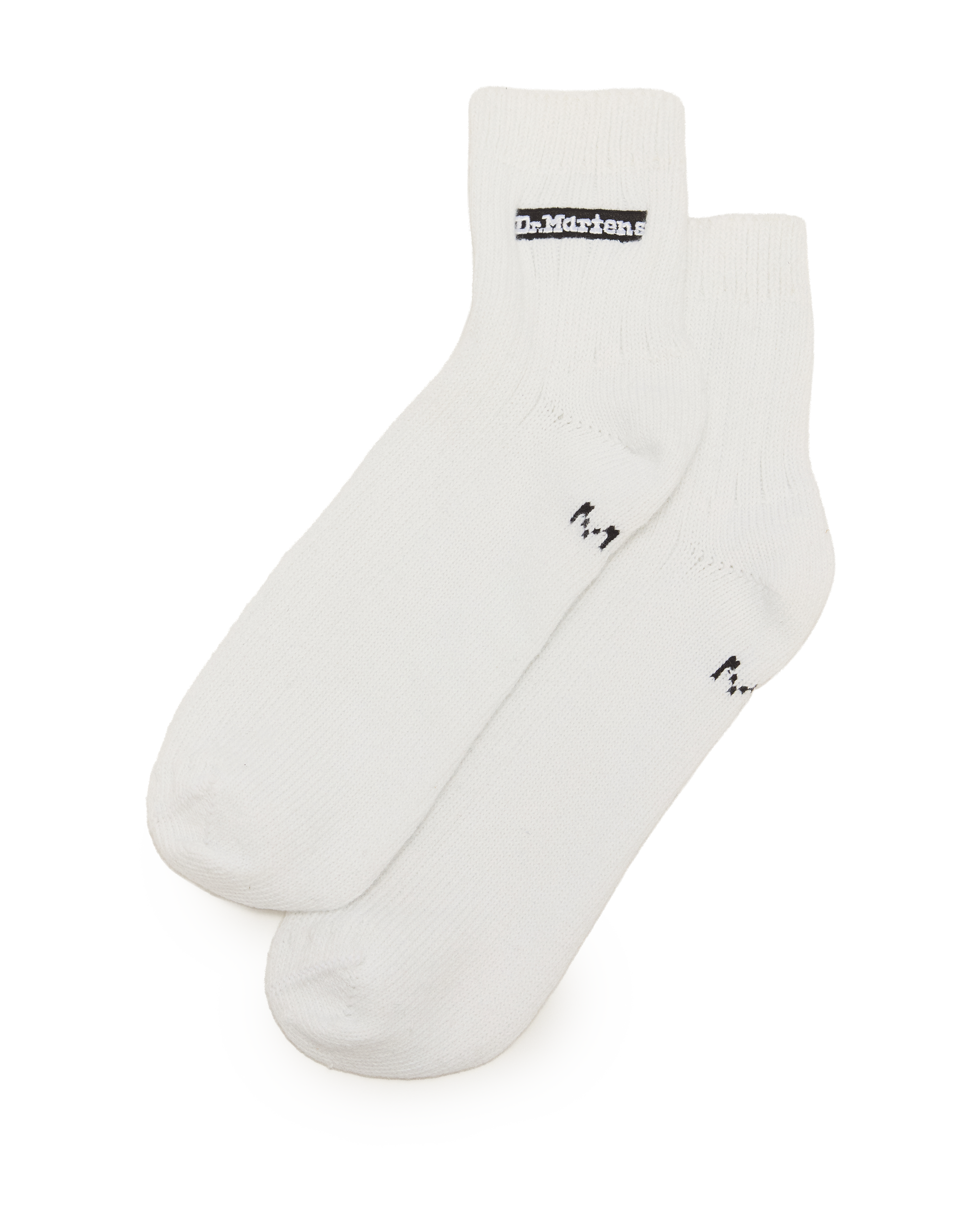 Short Athletic Logo Organic Cotton Blend Socks