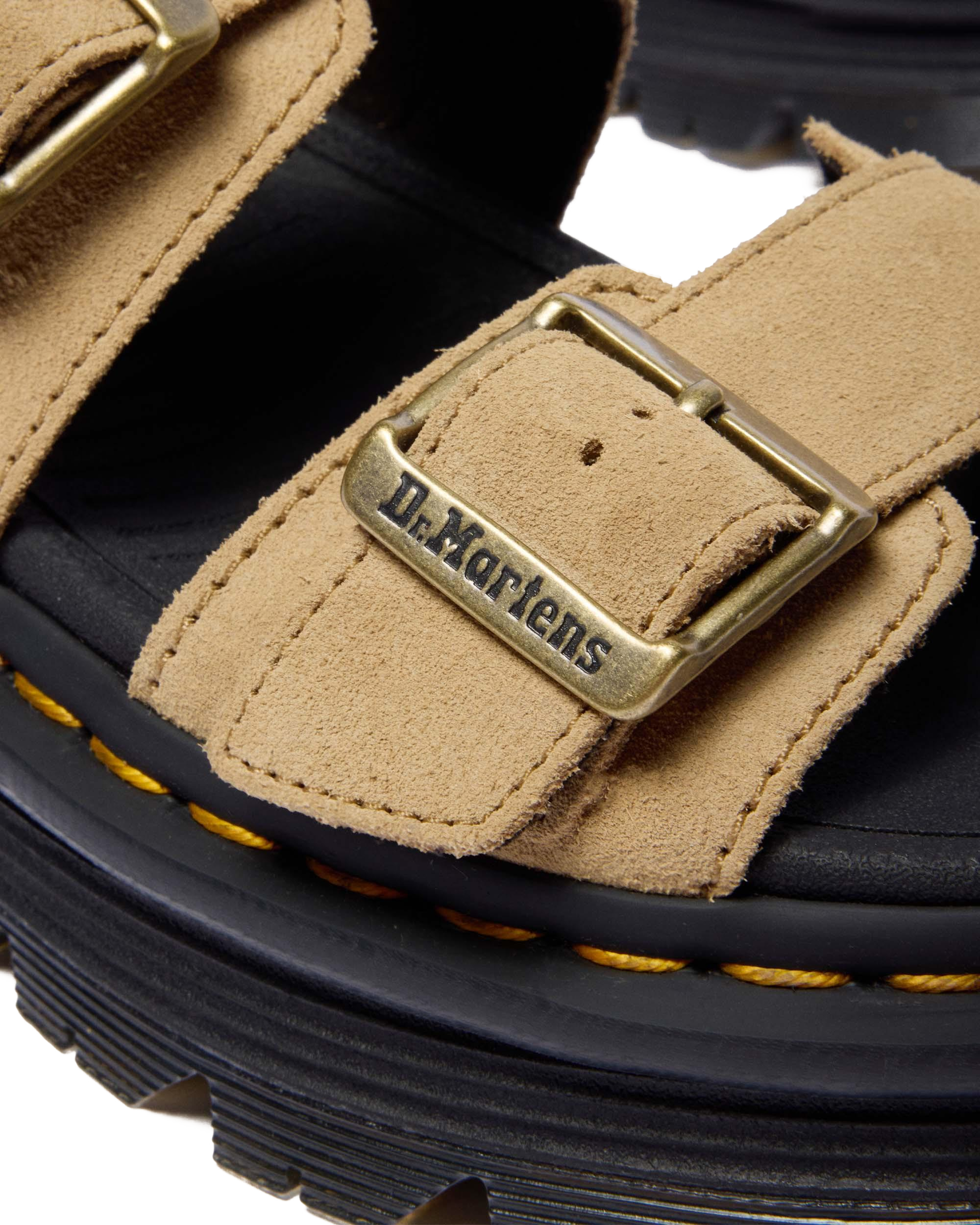 Zebzag Suede Platform Sandals