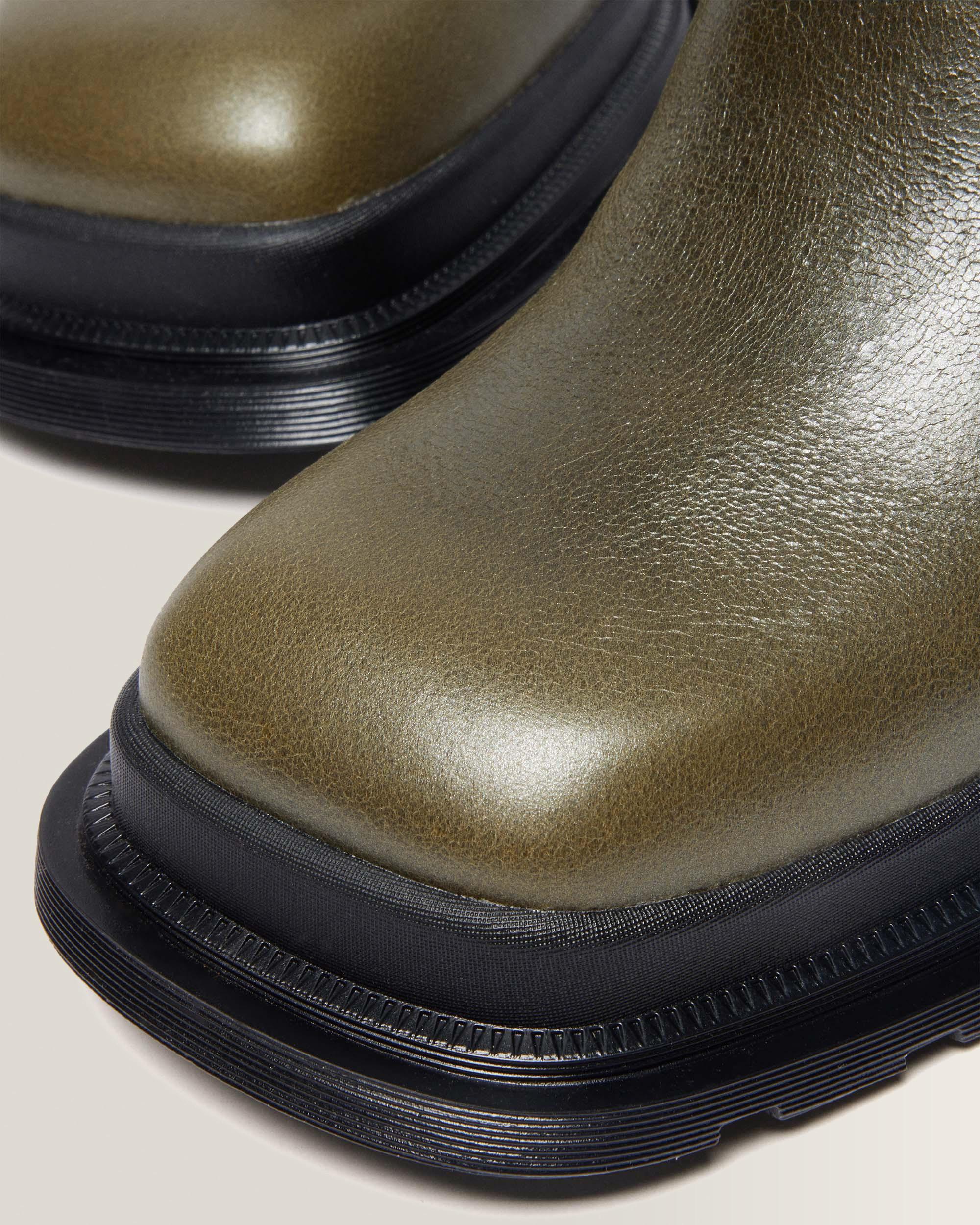 MAYBOLE CHELSEA SQUARE TOE LEATHER BOOTS