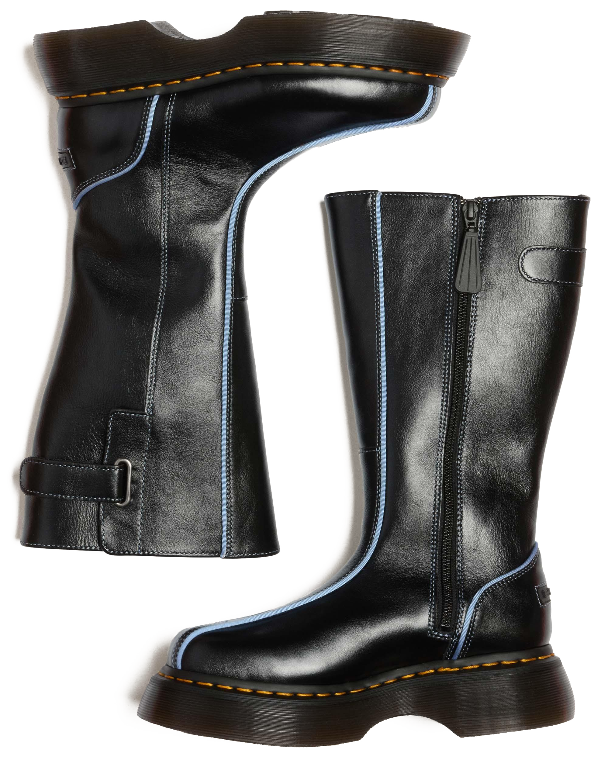 Buzz Hi Gloss Leather Boots