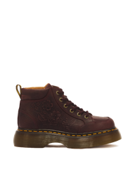 Buzz Floral Emboss Analine Leather Boots