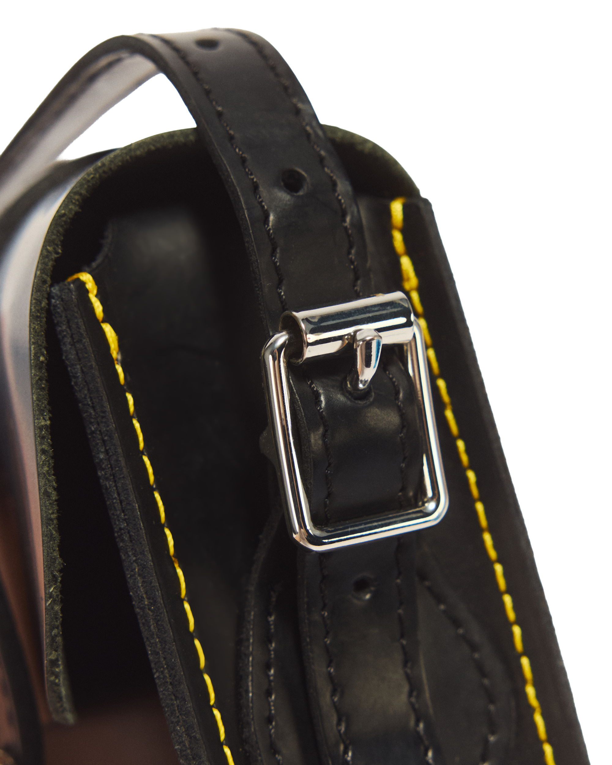 7 Inch Leather Crossbody Bag