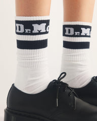 Athletic Logo Organic Cotton Blend Socks